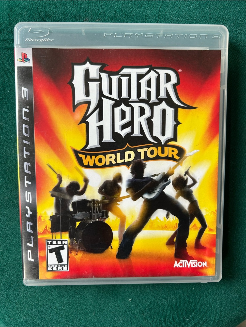 Sony Playstation 3 PS3 Guitar Hero World Tour Game CIB Complete Tested